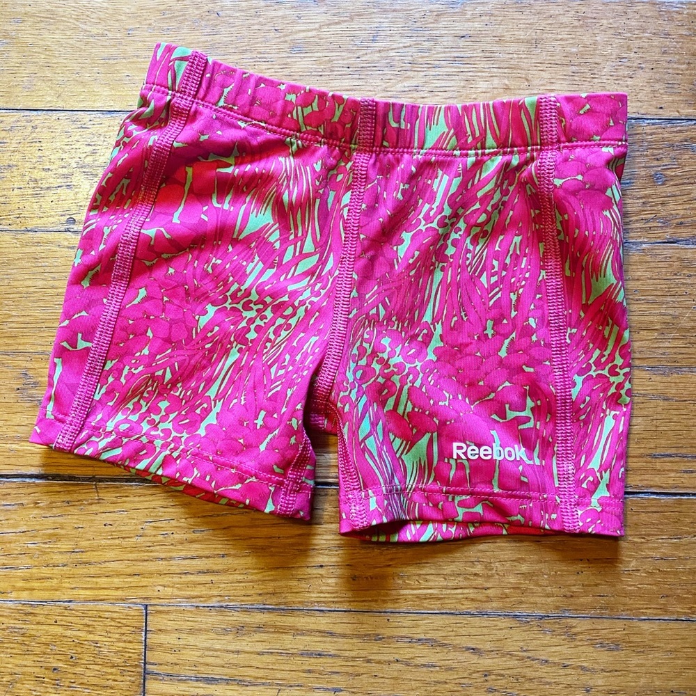 Girls athletic compression shorts